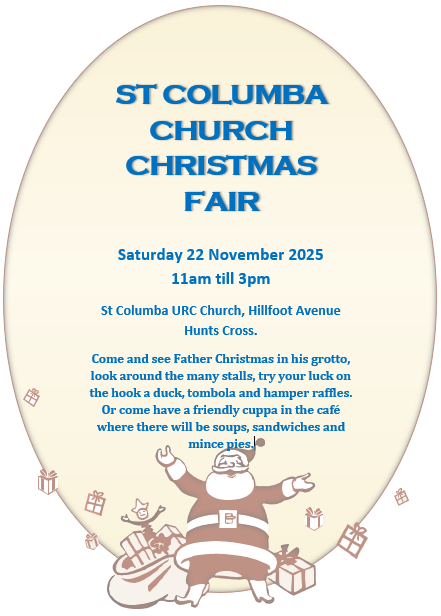 Christmas Fair announcement 22nd November 2025